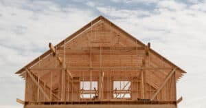 Home builder new home under construction