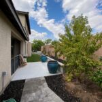side yard and pathway after 150x150