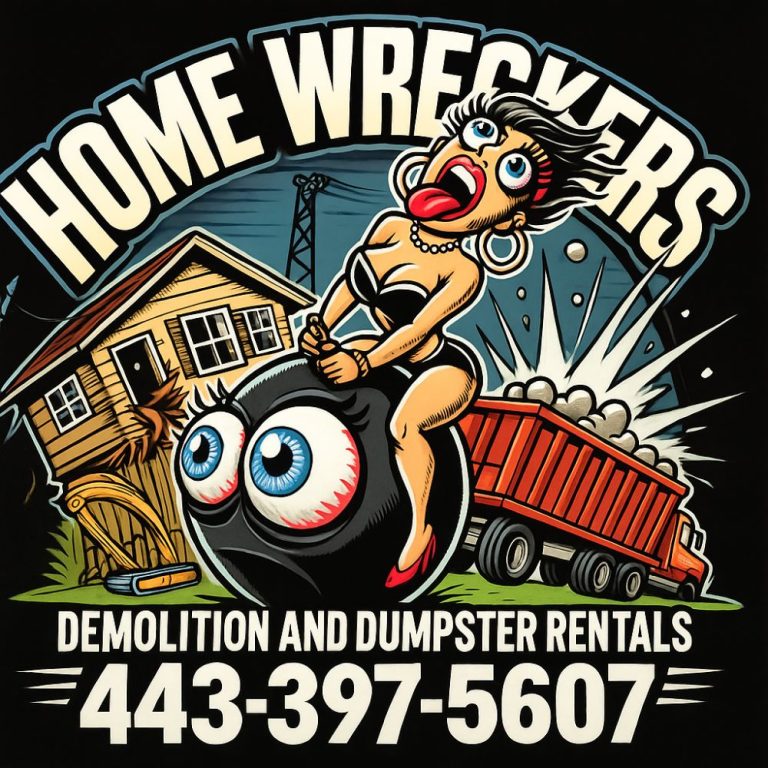 Home Wreckers Demolition and Dumpster Logo 768x768