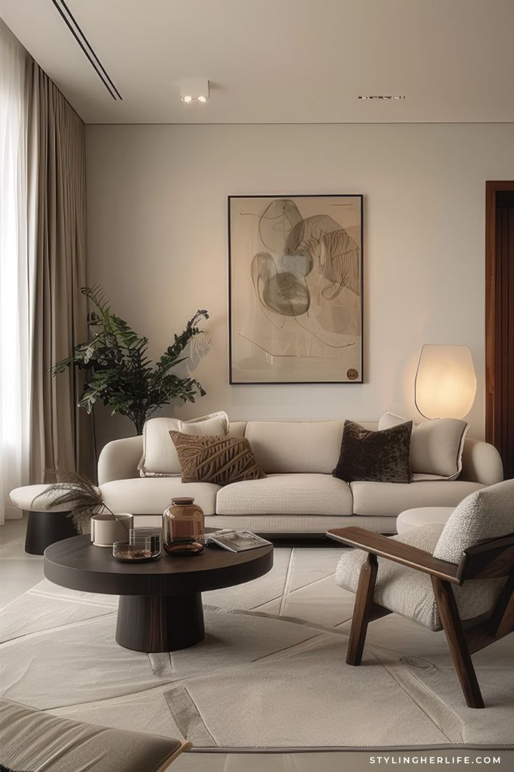Organic Modern Living Room Ideas  Top 20 Tips   Stylish Home Decor