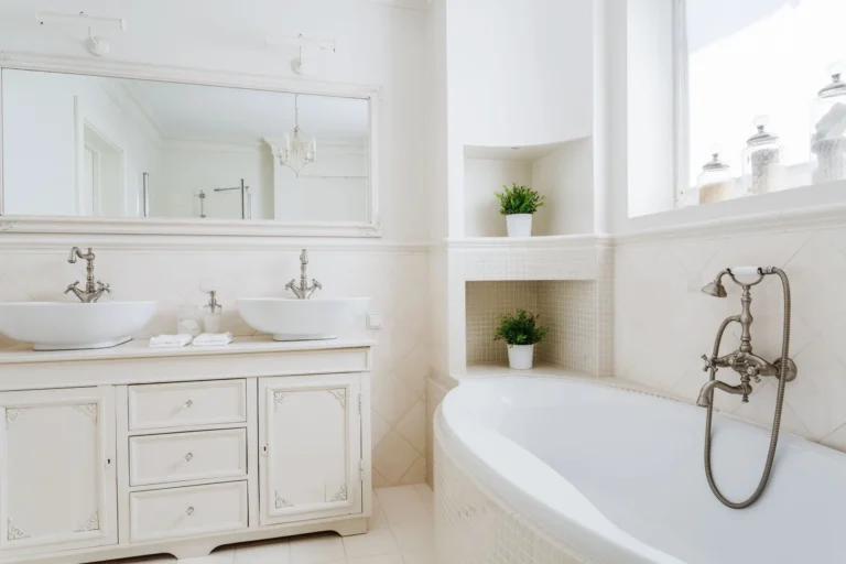 bathroom remodel white rustic look 768x512