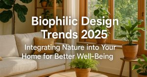 Biophilic Design Trends featured image of home with a lot of plants