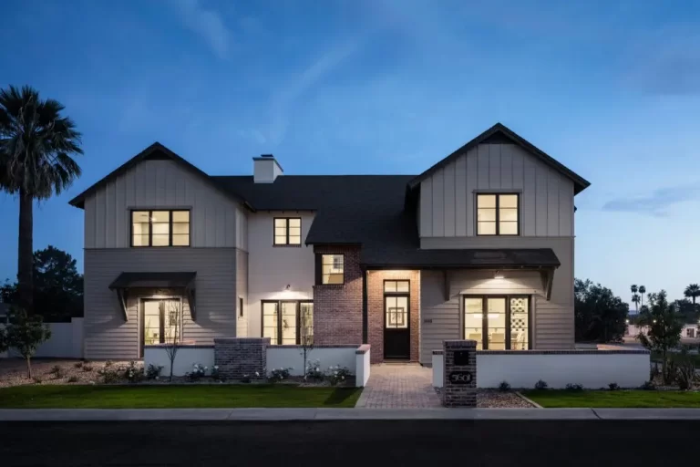 stunning farmhouse two story custom residence 768x512